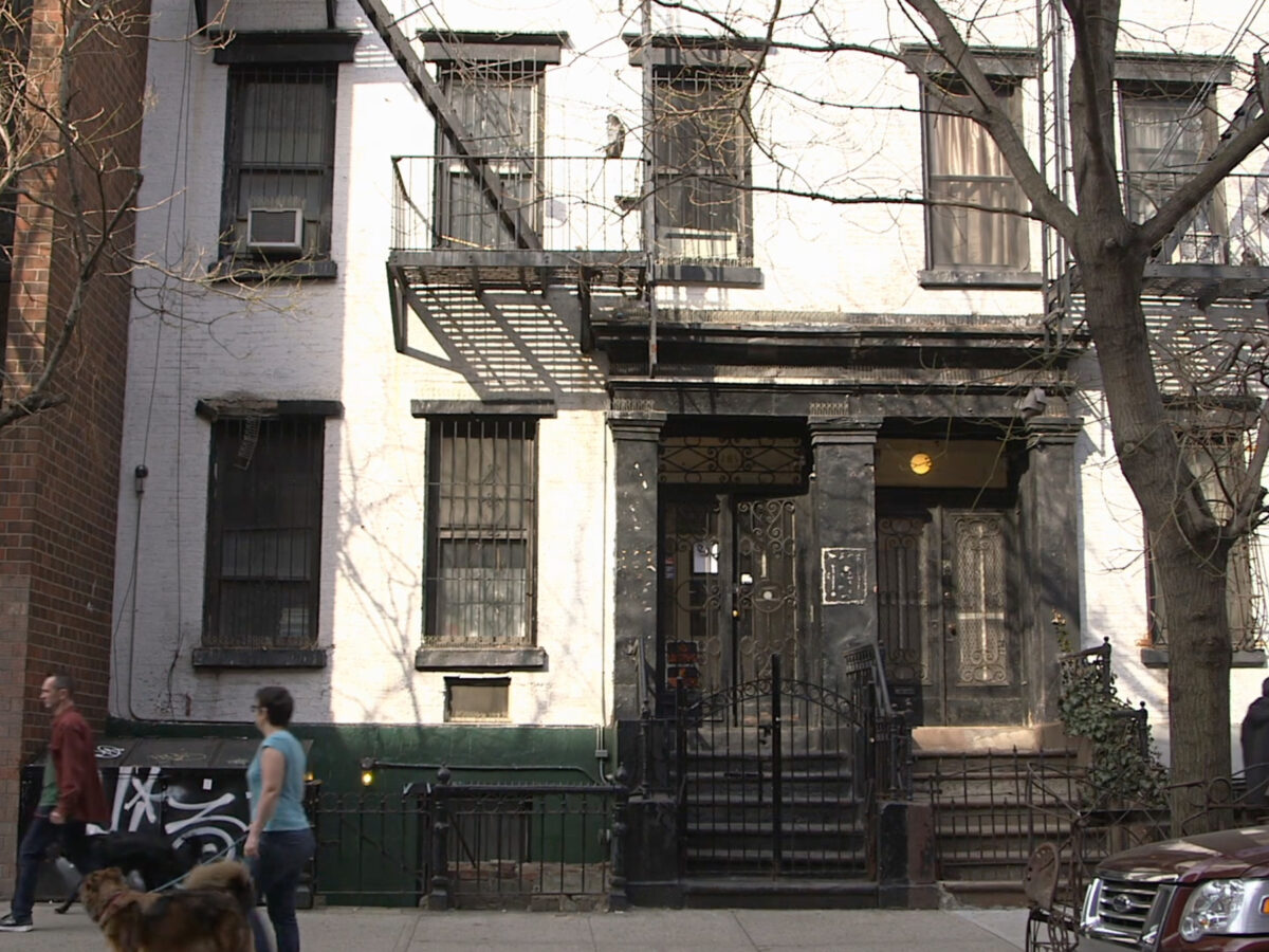 Former location of The Gathering of the Tribes at 285 East third street in New York City's East Village. Credit: Rosie Filmwaze, LLC